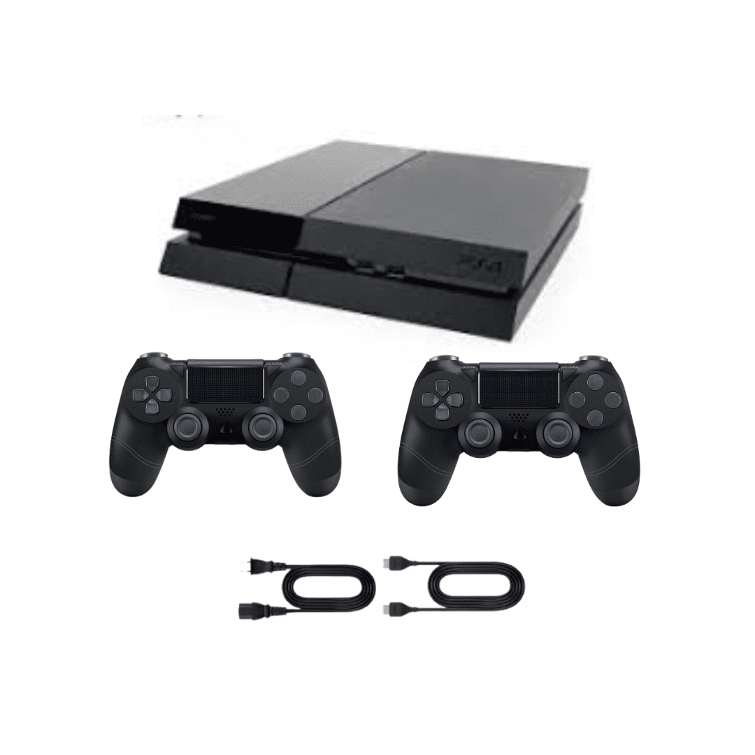 Sony PlayStation 4 (PS4) 500GB Console with Dual Controllers - Refurbished