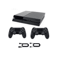 thumbnail image 1 of Sony PlayStation 4 (PS4) 500GB Console with Dual Controllers - Refurbished, 1 of 6