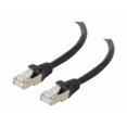 thumbnail image 1 of C2G 3ft Cat5e Snagless Shielded (STP) Ethernet Network Patch Cable - Black - Patch cable - RJ-45 (M) to RJ-45 (M) - 3 ft - STP - CAT 5e - molded, stranded - black, 1 of 5