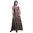 thumbnail image 1 of Bimba Robe Maxi Sans Manches à Imprimé Floral avec Fente avant pour Femmes Été Printemps, Très Petit, 1 of 5