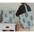 thumbnail image 5 of Soimoi Velvet Fabric Leaves Block Print Fabric by Yard 58 Inch Wide, 5 of 5