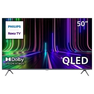 Philips 50 Classe de pouce 7900 Series 4K QLED Ultra HD Roku Smart TV HDR Dolby Vision 50PUL7973/F6 - Ouvrir la boîte