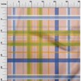 thumbnail image 2 of oneOone Cotton Poplin Fabric Madras Check Printed Craft Fabric BTY 56 Inch Wide, 2 of 4