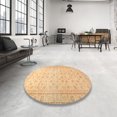 thumbnail image 3 of Ahgly Company Indoor Rectangle Abstract Orange Oriental Area Rugs, 7' x 9', 3 of 6