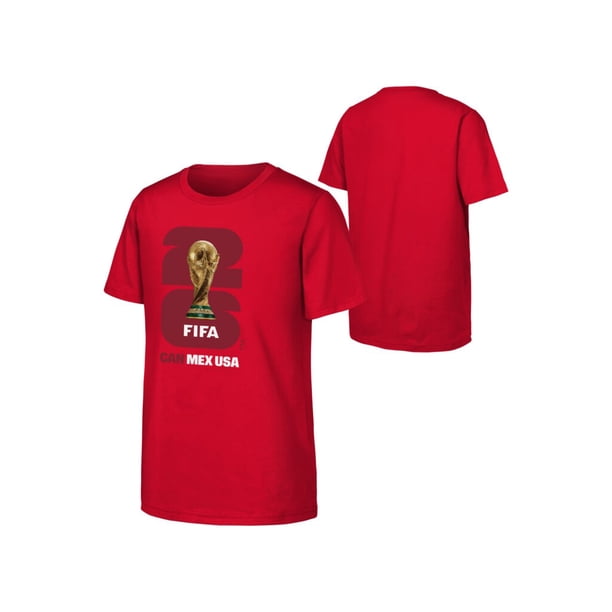 FIFA Youth Unisex Canada Red World Cup 2026 T-Shirt - Walmart.ca