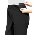 thumbnail image 1 of Silvert's Women's Plus Size Open Side Adaptive Pants, Black, 2XL, 1 of 2