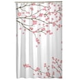 thumbnail image 1 of Hometrends Decorative Fabric Shower Curtain with Botanical Designs, 1 of 6