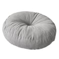 thumbnail image 2 of Tnarru Coussin de Sol Rond Coussin de Méditation Coussin Décoratif Confortable Coussin de Sol pour Chambre Bureau Balcon Intérieur Gris Pâle, 2 of 8