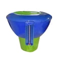 thumbnail image 2 of 8-Inch Floating Pool Chemical Dispenser, Heavy Duty PVC Chlorinator with Adjustable Vent, Portable Swimming Pool Dosing Device for In-Ground Above Ground Pools Spas, 2 of 6