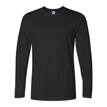 Gildan Mens Soft Style Long Sleeve T-Shirt (Pack Of 5)