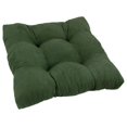 thumbnail image 1 of 19-inch Squared Microsuede Tufted Dining Chair Cushion, 1 of 2