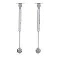 thumbnail image 1 of 2Pack Hydraulic Support Gas Spring for Cabinet Door Struts Silver Cold Rolled Steel 10.41X0.79X0.59in, 1 of 8