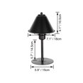 thumbnail image 2 of FSLiving Table lamp with Rechargeable Battery Operated Light Bulb by Remote, Wireless Timer RGBW Bedside Reading Light Simple Downward Black Desk Lamp for Living Room, Console, End Table, 2 Sets, 2 of 7