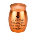 thumbnail image 1 of QualitChoice Urne en Métal Vitalité Durable. Urne à Motif Fermoir de Petit Animal Préféré Urne Attentionnée pour le Rangement Animal Fabriqué Pot pour Animal de Compagnie Or, 1 of 6