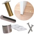 thumbnail image 1 of Fantom Hardware Magnetic Door Stop with Hold Open Function (Flush Mounted, No Trip Hazard, Modern Finish) - Brass, 1 of 4