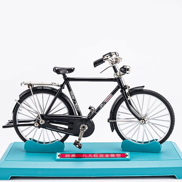 MesaSe 1 10 Mini Bicycle Model Scale Kit Finger Bike Models Toys Retro Diy