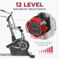 thumbnail image 2 of Sunny Health & Fitness Elite Interactive Series Exercise Recumbent Cross Trainer and Elliptical – SF-RBE420049, 2 of 6