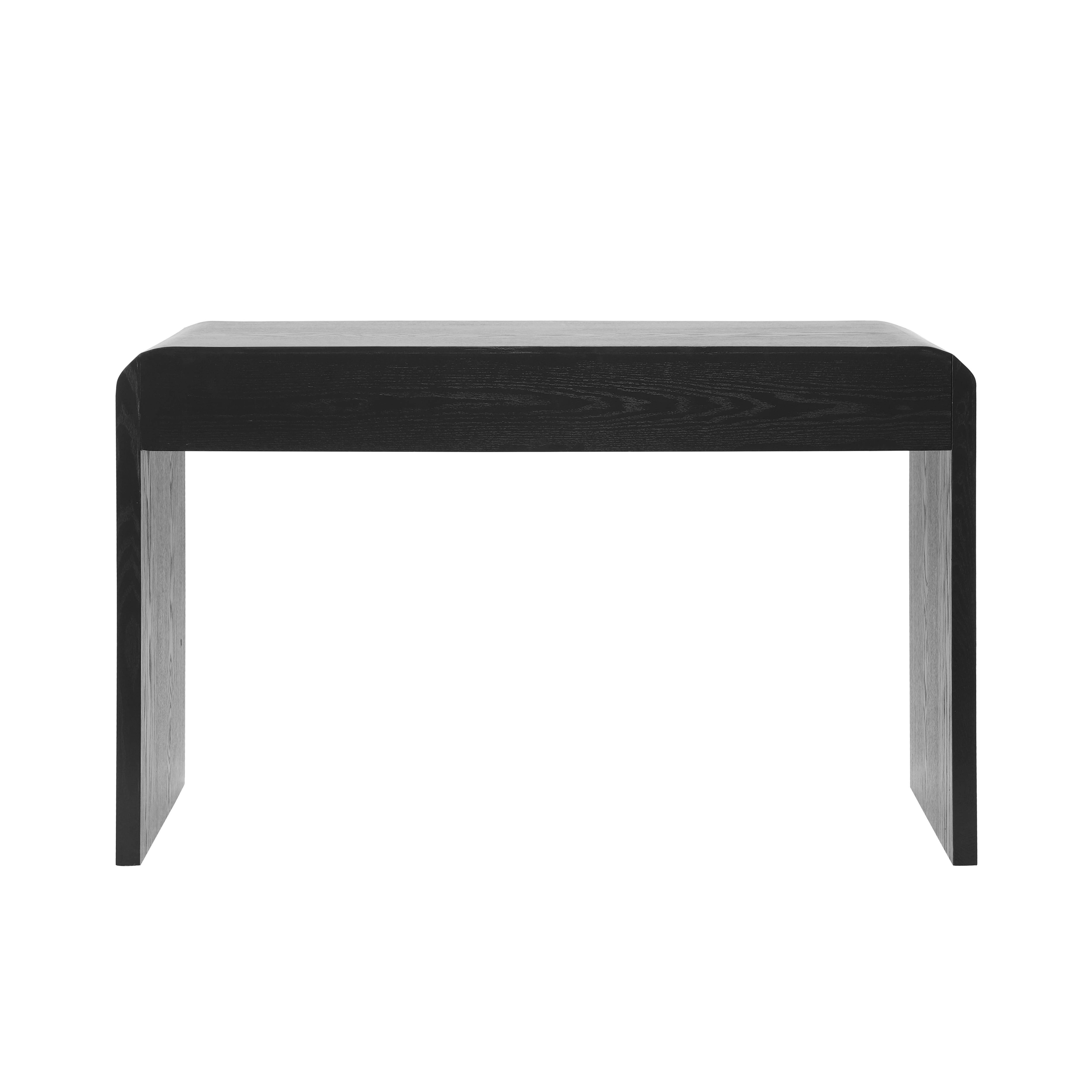 Noble House Table Console en Bois de Luxe avec Tiroir, Table Étroite pour Entrée et Canapé pour Salon, Couloir Ou Hall d'Entrée, Noir