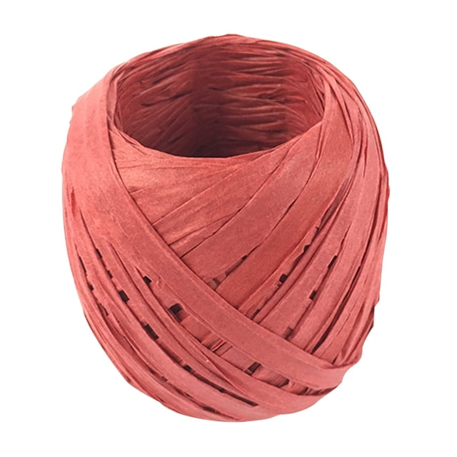 Agiferg Fil de Raphia, Ruban de Raphia 20m pour Emballage Cadeau d'Anniversaire Panier & Boîte