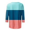 thumbnail image 4 of Pompotops T-shirt d'Été pour Femme, Mode, Ajusté, à Nouer, Col Rond, Manches Courtes, Liquidation, 4 of 5