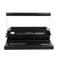 thumbnail image 2 of W12m Iron Ring Binding Machine 34 Hole Loose Leaf Iron Ring Punching Machine Double Coil Manual Wire Binding Machine ,Pinpoint Punching, 2 of 7