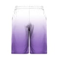 thumbnail image 2 of Plebaso Men's Gradient Color Shorts Casual Lightweight Beachwear Shorts Summer Classic Drawstring Shorts, 2 of 4