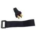 thumbnail image 1 of Dual Battery Connector T-Shaped Adapter With Fixing Strap For 9125 RC Car, 1 of 6