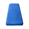 thumbnail image 2 of 47in Extra Large Corals Fleece Bath Mat Soft Shaggy Bathroom Rug Non-Slide Latex Backing Absorbent Quick Dry Machine Washable Floor Carpet for Bathtub Shower Sink Doorway Home Decor, 2 of 8