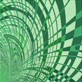 thumbnail image 1 of Ahgly Tapis d'Intérieur Lavable en Machine Carré Vert Algue, 6 Pieds Carré, 1 of 7