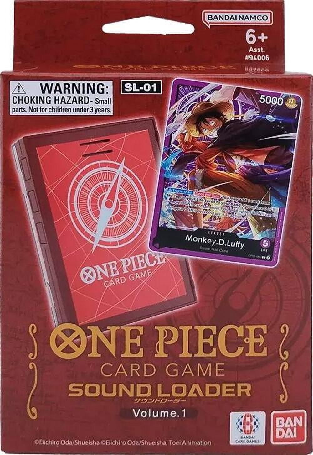 One Piece Card Game - Monkey.D.Luffy - Sound Loader Volume 1