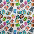 thumbnail image 1 of oneOone Polyester Spandex White Fabric Halloween Sewing Craft Projects Fabric Prints By Yard 56 Inch Wide, 1 of 4