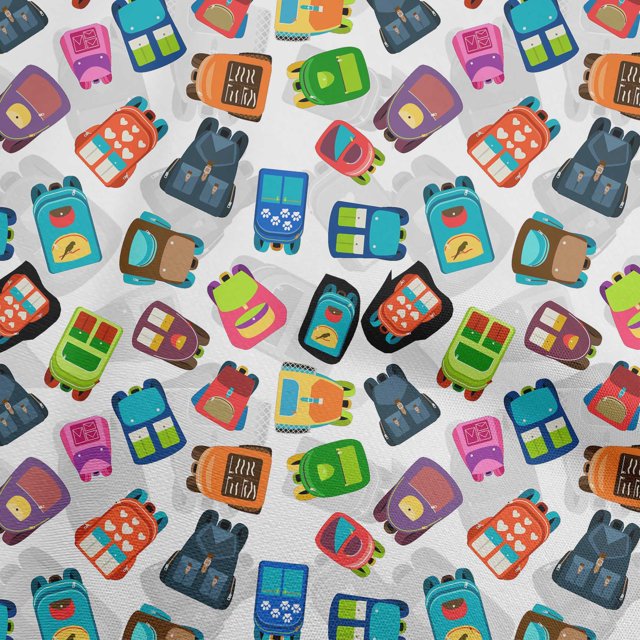 oneOone Polyester Spandex White Fabric Halloween Sewing Craft Projects Fabric Prints By Yard 56 Inch Wide