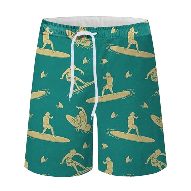 XZNGL Beach Shorts men 3D Printing Breathable Seaside Vacation Beach Shorts Swimming Trunks 3D Printing Machine