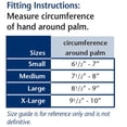 thumbnail image 2 of Truform Gants d'Enfilage, Blanc, Moyen, 2 of 7
