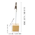 thumbnail image 3 of Color Log Square Message Clip Iron Note Clip Note Clip Desktop Display Postcard Clip Message Clip, 3 of 4
