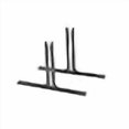 thumbnail image 3 of Angeles Quiet Divider with Sound Sponge - Pieds de Cloison - Noir (Lot de 2), 3 of 4