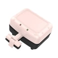 thumbnail image 4 of Sandwich Maker 300W Double Sided Heating Easy to Clean Small Electric Grill pink, 4 of 9