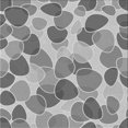 thumbnail image 1 of Ahgly Tapis d'Intérieur Lavable en Machine Carré Gris Fumé, 8 Pieds Carré, 1 of 7