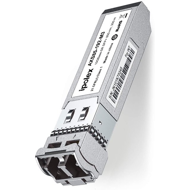ipolex Module Émetteur-Récepteur 10Gb/s SFP+ 10GBase-SR pour Cisco SFP-10G-SR Cisco Meraki Ubiquiti D-Link Supermicro Netgear