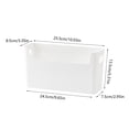 thumbnail image 3 of Binwennn Cup Drying Rack with Tray Small Drying Rack over The Shelf Desktop Storage Wall Storage Dormitory Artifact Wall Mounted Student Dormitory Bunk Bed No Need To Hit, 3 of 5
