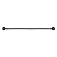 thumbnail image 3 of Mainstays Drapery Window Curtain Rod with Decorative Groove Ball Finials, Adjustable, 42" - 84", Black, 3 of 5