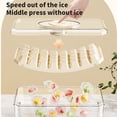 thumbnail image 4 of TopLLC Kitchen Accessories,Home And Kitchen, 64-lattice Press Ice Tray Large-capacity Ice Cubes Mould Refrigerator Ice Making Easy Demoulding With Lid Ice Box With Ice Box Ice Shovel Ice Tray, 4 of 8