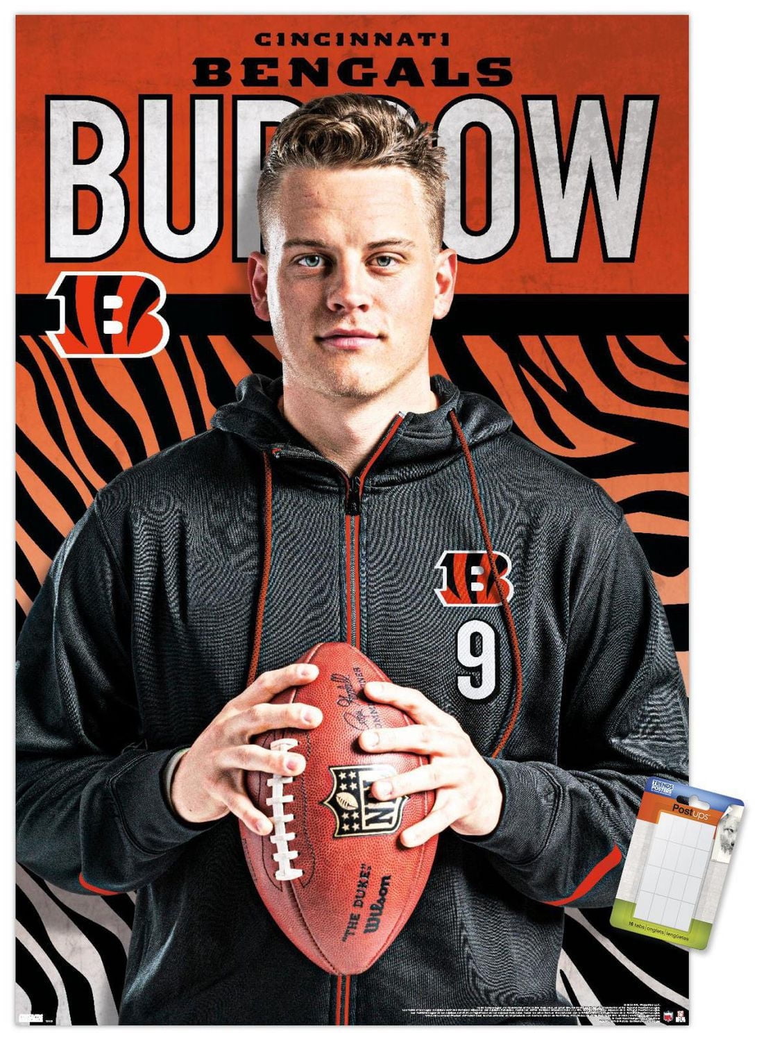 NFL Bengals de Cincinnati - Joe Burrow pose 20