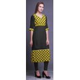 thumbnail image 3 of Bimba Printed Straight Kurtis For Women Panel Kurta Summer Tunic, 3 of 5