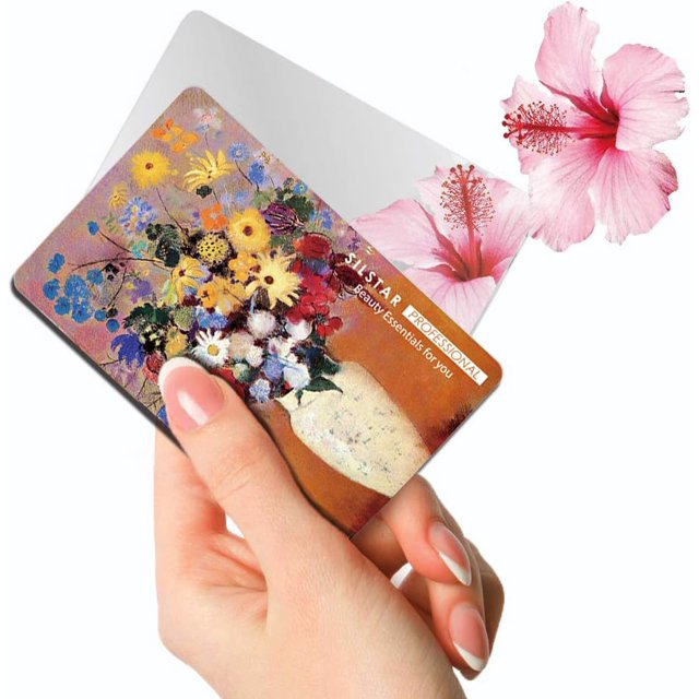 SILSTAR PROFESSIONAL Compact Card Mirror,Unbreakable Acrylic Makeup Mirror, Small Mirror, Compact Pocket Mirror, Slim Mirror_Odilon Redon 122