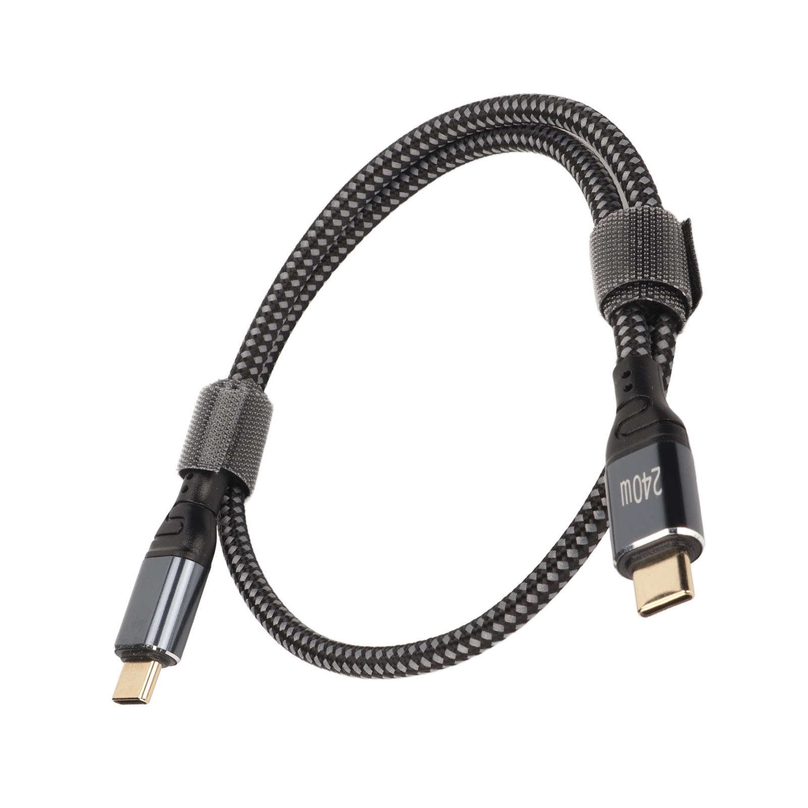 USB C To USB C Charging Cable, PD240W Nylon Cable Charging Cable USB2.0 Type C Interface  for Tablet 50cm