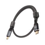 USB C To USB C Charging Cable, PD240W Nylon Cable Charging Cable USB2.0 Type C Interface  for Tablet 50cm