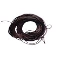thumbnail image 3 of veasfak 10 M 1mm ed Cord String Thread for Bracelet Necklace DIY Jewelry Making Craft Deep coffee, 3 of 7