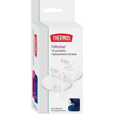 Thermos Funtainer Bottle Replacement Straws for 12 OZ Bottle