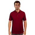 thumbnail image 1 of Peach Couture Mens Short Sleeve Classic Pique Polo Shirt, 1 of 1